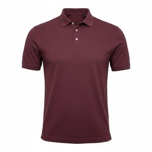Dunning Golf Burgundy Polo Men's Size Extra Large Polyester Cotton